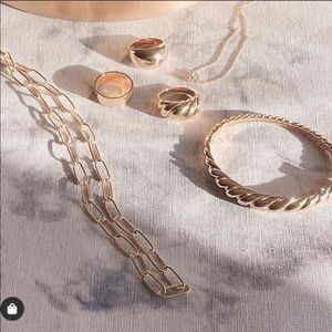 Mejuri Croissant Dome Bracelet